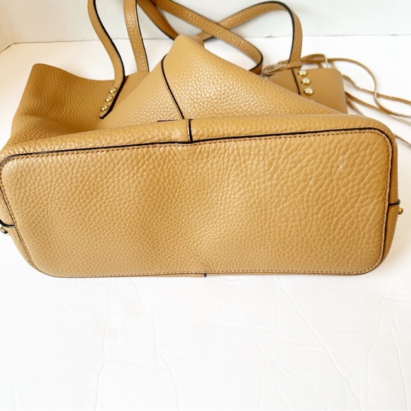 Like new never used Rebecca Minoff camel satchel - Picture 4 of 9